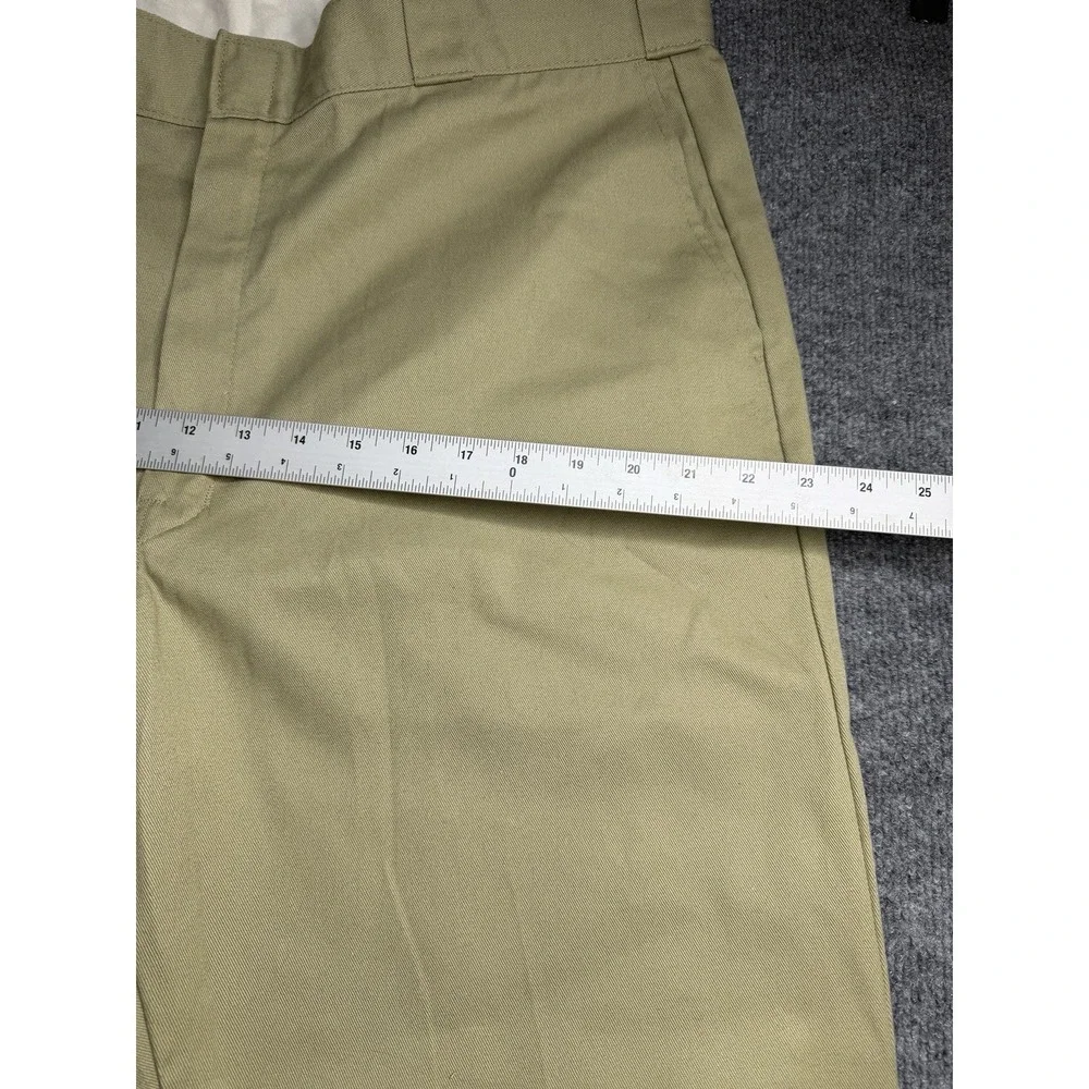 Dickies Men's Original Fit Work Pants Khaki 40x32 Brown
